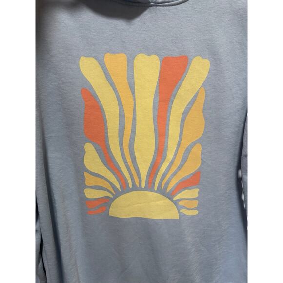 Avalanche Outdoor Supply Hoodie Sun Graphic Pullover – Size Medium - Picture 3 of 5